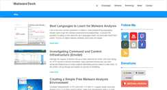 Desktop Screenshot of malwaretech.com